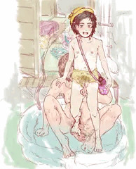 JS1ちゃんは放課後親戚の浪人生のアパートで預かってもらっているけど、いつもお兄さんがお股をいじってきたり、ぱんつに「しろいおしっこ」をかけていたずらしてくる件について