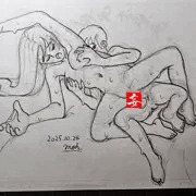背後から乳揉み画2025-10-24