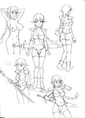 巨乳戦士エルフちゃん
