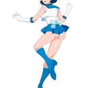 セーラーマーキュリー　(スカート無し差分有り）