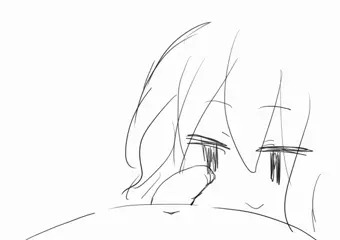 おしゃぶりアニメ