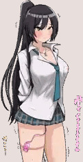 ローター入れてる白瀬さん❤