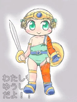 天空の勇者の正装
