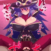 【Skeb】魔探偵ラハールちゃん背面座位