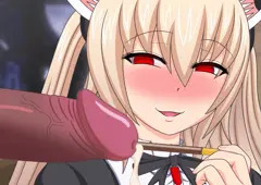 【完成】のらきゃっと　尿道ポッキーゲーム
