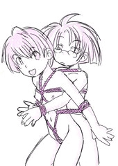 ふたりまとめて縛ってみた