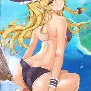 魔理沙の水着