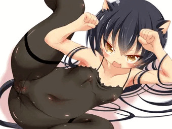 黒猫タイツ
