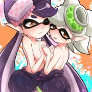 半脱ぎ海産物娘