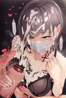 オナホで永遠シゴイてくる淫乱マスク痴女
