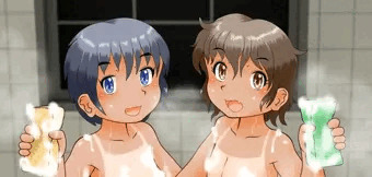 ２人でお風呂配信