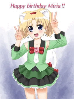 ミリアの誕生日絵