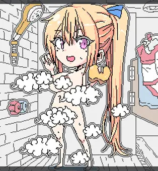 川神舞 ドットGIFアニメ