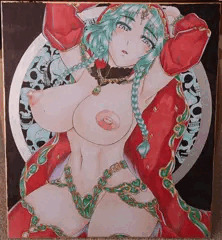 サロメさん色紙