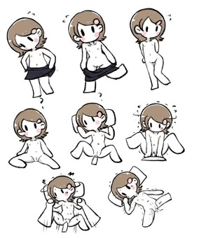 スク水タグの女の子のつもり