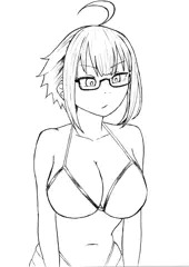 【オリジナル】水着おっぱい（WIP）