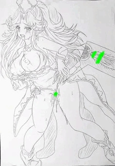 やっぱり獣人達にレイプされるアンジェラ王女。