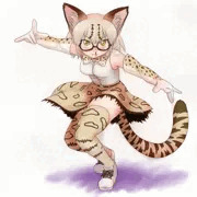 きめがおでかっこいいぽ～ずのまね～じゃ～