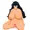 おすわり薄墨硯ちゃん