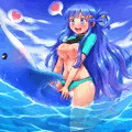 イルカさんとなかよしなのれす～