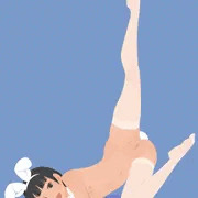 綾乃ちゃん全裸バニー