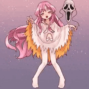 ハロウィンこころちゃん（＋ポンチョ無し差分）