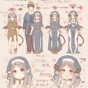 「サキュバスに修道服を」紹介らくがき+サンプル