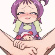 ぬいぐるみなっちゃったどれみちゃんもかわいいわぁ