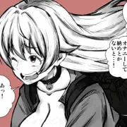 お空の上でオナニーしちゃうニコちゃん。