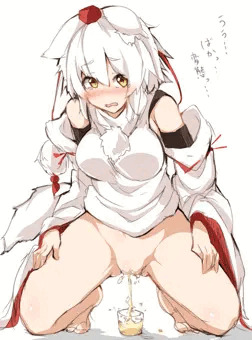 椛ちゃんのおしっこ