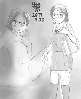 らくがき娘