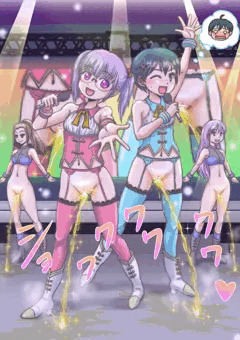 マナカ＆スズノライブステージ（skeb）