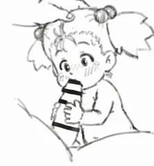 ほおばるメイちゃん