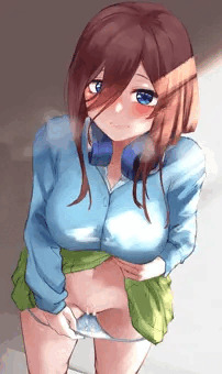 三玖のパンツに