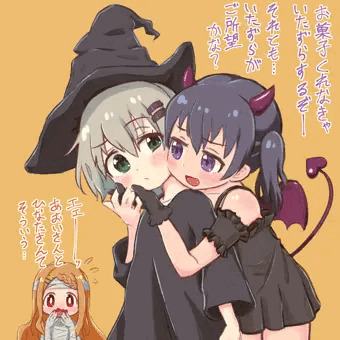 ハロウィンのあおひな