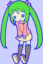 緑髪ちゃん