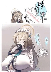 最近描いたブルアカのズリ絵