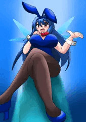バニーガールな大人チルノちゃん