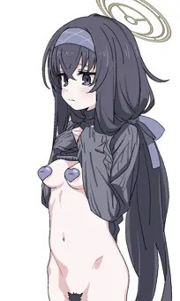 ウイのニップレス剥がしGIFアニメ