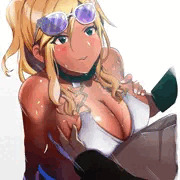 和泉愛依 水着パイズリ