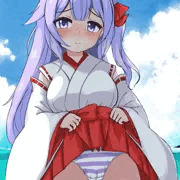 【Skeb】ユニコーンにぱんつを見せてもらう