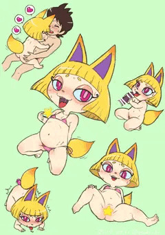 コンたん落描き。