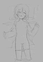寝ているところをいたずら