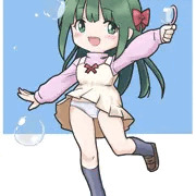 シャボン玉遊び