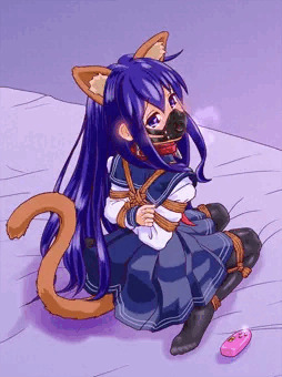 猫の日 にゃかつきちゃん 3 咽頭ギャグ