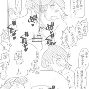しずかちゃん（白黒）