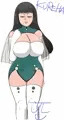 [自作絵]　爆乳風水師