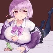なにかを問いかけるアカネちゃん