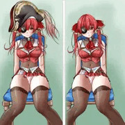 透けるマリンちゃん原画版