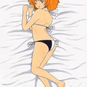 抱き枕カバーイラスト（裏）